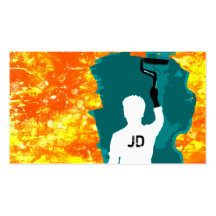 professional painter business card