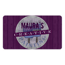 Professional painter business card