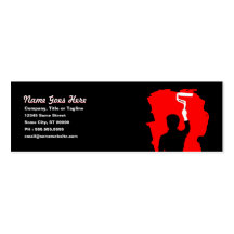 professional painter business card template