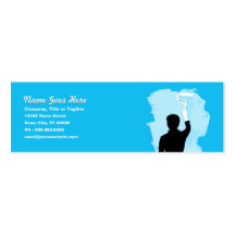 professional painter business card templates