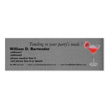 Professional Party Planner on Grey Alligator Business Cards