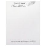 Professional Pen From the Desk Customized Letterhead
