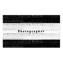 Professional Photography Business card - motion