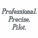 professional precise pilot Small Logo embroidered Embroidered Shirt