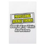 Professional Science Teacher...Joke stationery