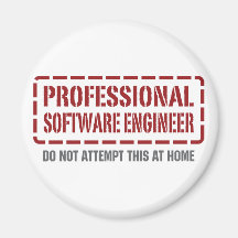 Professional Software Engineer Fridge Magnets