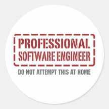 Professional Software Engineer Stickers
