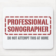 Professional Sonographer Mouse Pads