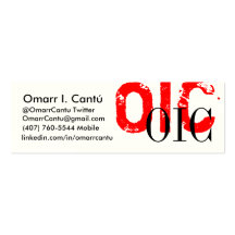 Professional Stamped Out Business Cards