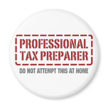 Professional Tax Preparer magnets