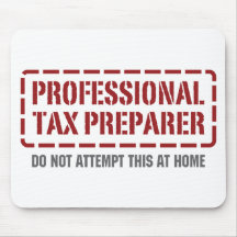 Professional Tax Preparer Mouse Pad