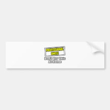 Professional Uncle...Don't Try This At Home Bumper Stickers