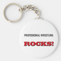 Professional Wrestling Rocks Keychain