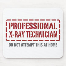 Professional X-Ray Technician Mouse Pad