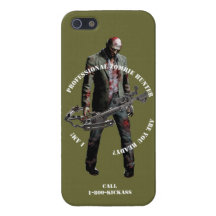 Professional Zombie Hunter Case For The iPhone 5