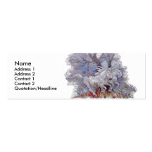 Profile Card Template - Unicorns Business Card Templates