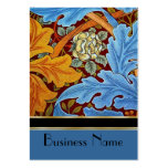 Profile Card Vintage Print William Morris Business Cards