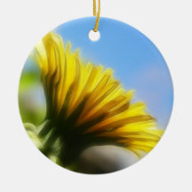 Profile - Golden Dandelion Christmas Tree Ornament