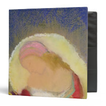 Profile of a Girl with Flowers, c.1900 binders