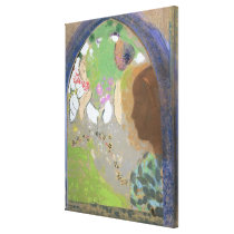 Profile of a Woman at a Window, c.1912 canvas prints