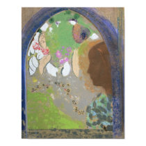 Profile of a Woman at a Window, c.1912 posters