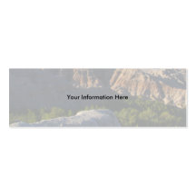 profile or business card, landscape