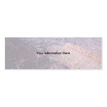 profile or business card, Landscape