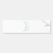 Profile profiles auto sticker