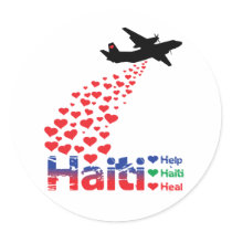 Profit to Unicef - Haiti Air Drop - Sticker 6 pk