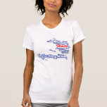 Profits to Unicef - Haiti Tag Map Tshirts