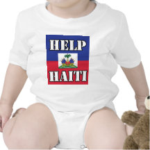 Profits to Unicef - Help Haiti Baby Bodysuits