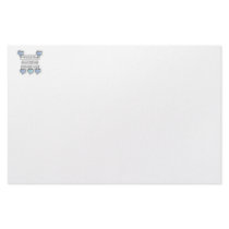 Progeria: Short Time, Great Lives, Blue Hearts Stationery Paper