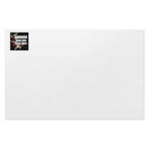 Progeria: Short Time, Great Lives, flower in black Customized Stationery