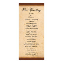 Program - portrait rack cards
