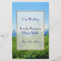 Programme de MARIAGE de Tetons de ressort Prospectus