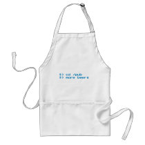 Programmer Beer - Geek, Nerd, Gamer, Gaming Apron