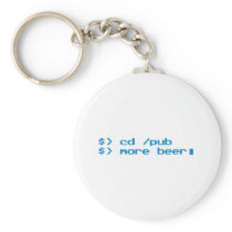 Programmer Beer - Geek, Nerd, Gamer, Gaming Key Chain