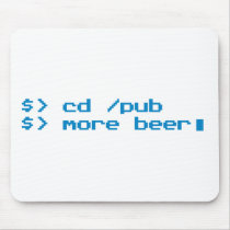 Programmer Beer - Geek, Nerd, Gamer, Gaming Mouse Pad