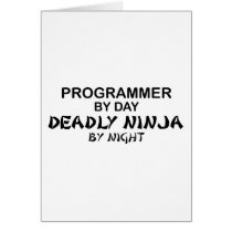 Programmer Deadly Ninja by Night