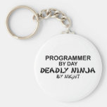 Programmer Deadly Ninja by Night Key Chain