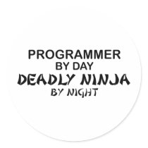 Programmer Deadly Ninja by Night