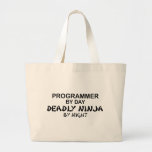 Programmer Deadly Ninja by Night Tote Bag