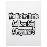 Programmer Joke...Two Thumbs Custom Letterhead