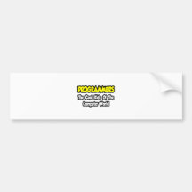 Programmers...Cool Kids of Computer World Bumper Stickers