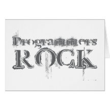 Programmers Rock Greeting Cards