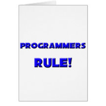Programmers Rule! Card