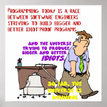 Programmers versus the Universe (1)