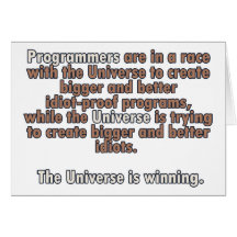 Programmers Vs Universe Cards
