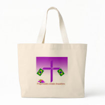 Progressista Cristão brasileiro Logo Bag