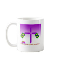 Progressista Cristão brasileiro Logo Mug